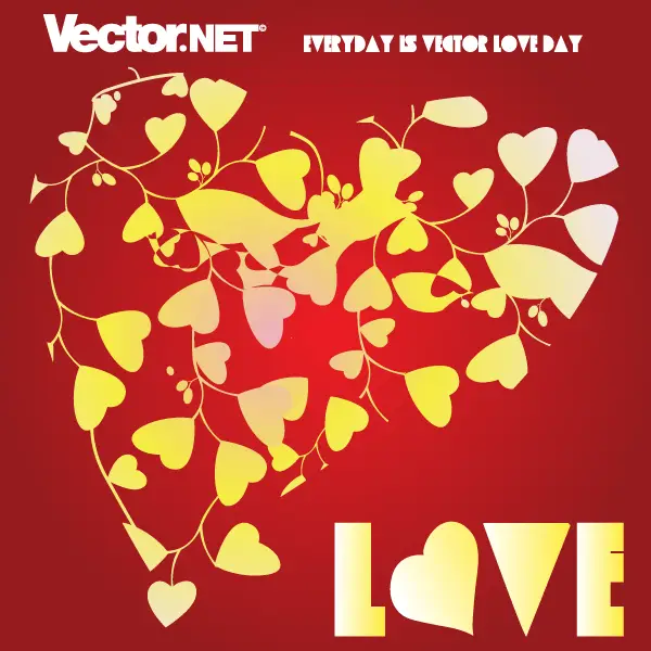 Free Love Heart Vector