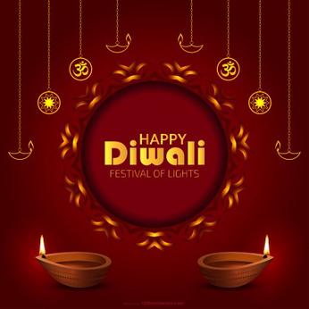 Free Diwali Background Illustration