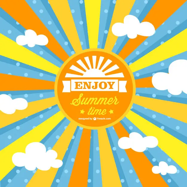Download Summer Sun Free Vector