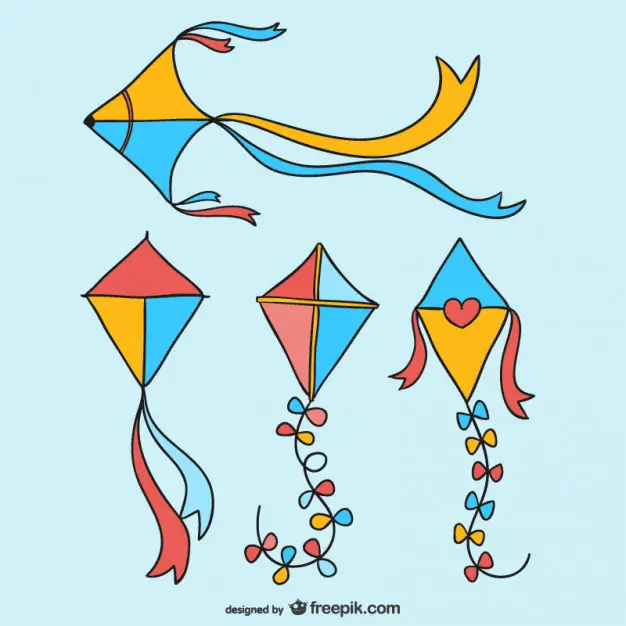 kite cartoon