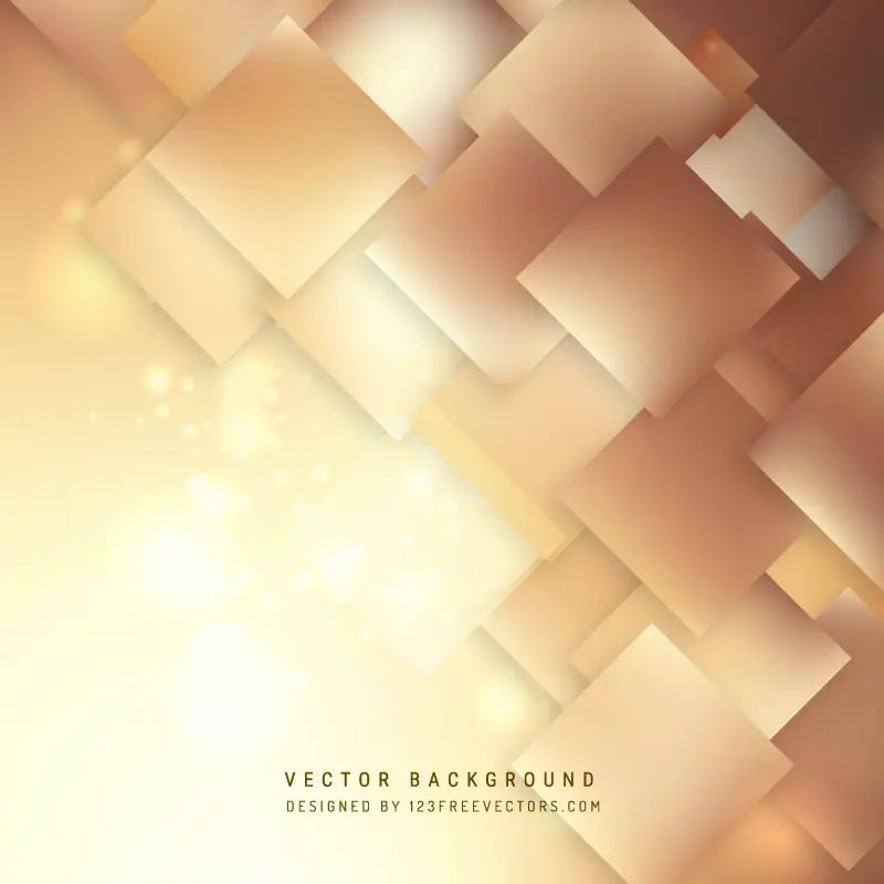 Abstract Light Brown Square Background Design | 123Freevectors