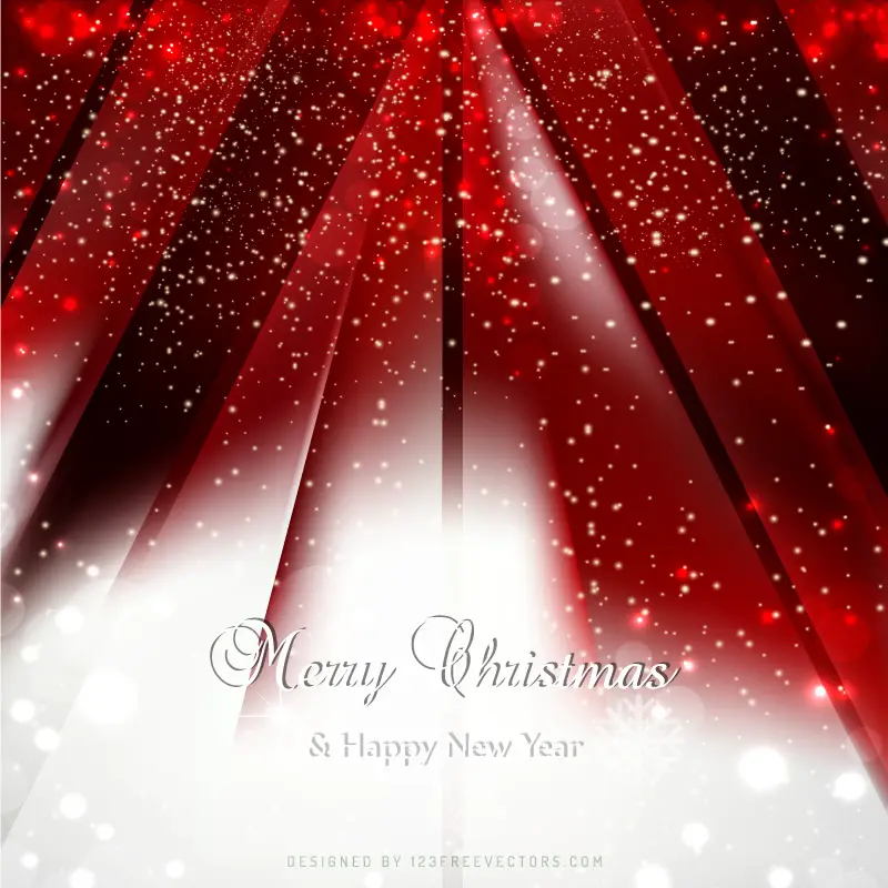 Red Sparkles Christmas Background Graphics 123Freevectors 