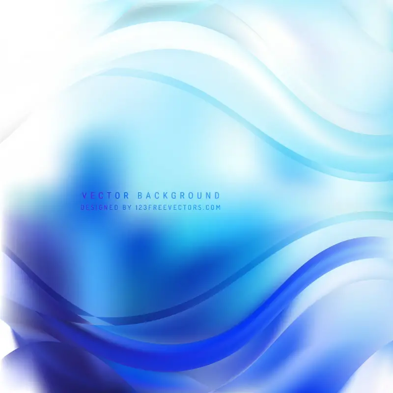 Abstract Cobalt Blue Wavy Background 123Freevectors 