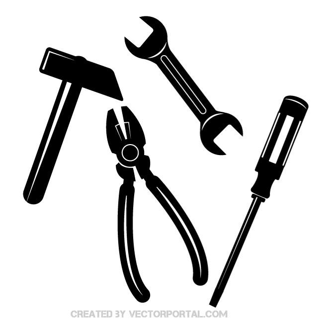 Download Mechanical Tools Free Vector